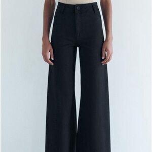 Black Marine Straight Zara Jeans